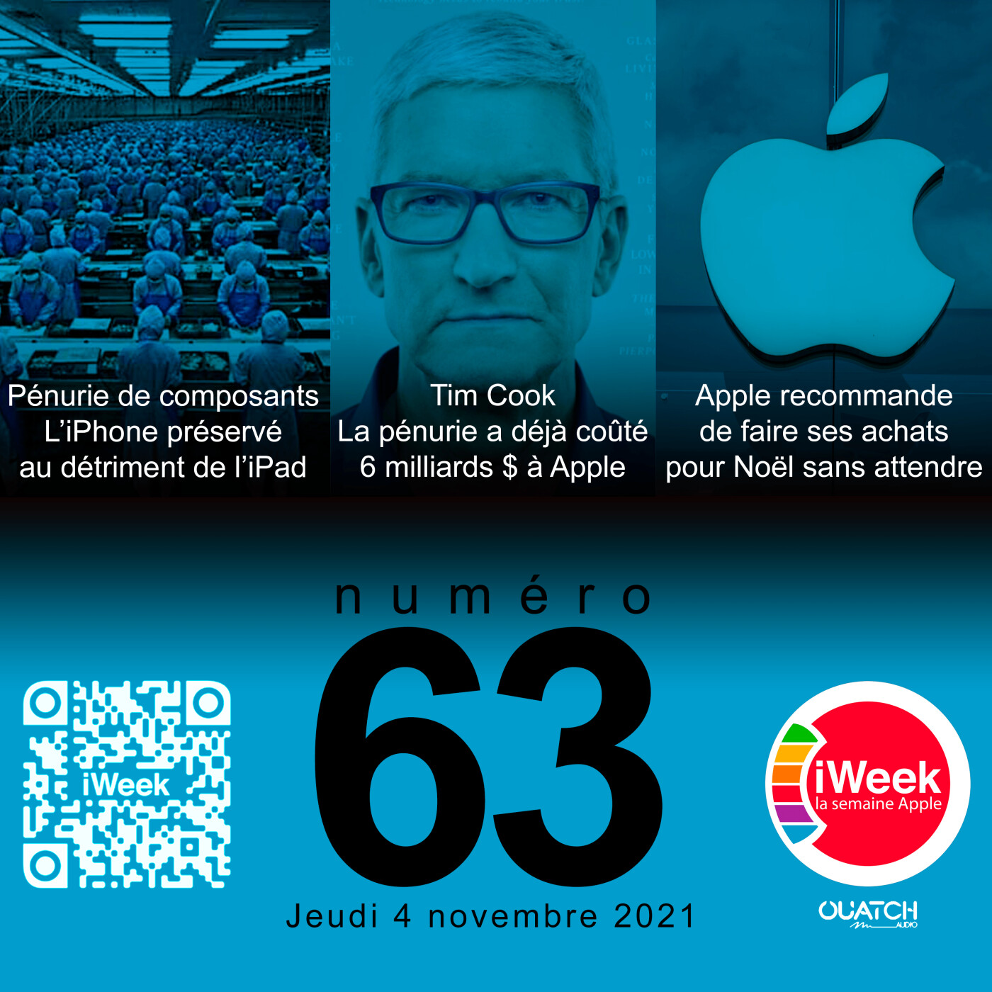 cover of episode Fin d'année et Noël 2021 tendus en perspective pour Apple