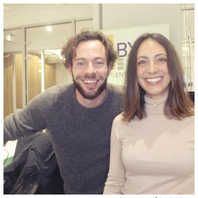 Podcast Fall in laugh - Elisabete Fernandes - Tom Cock cover