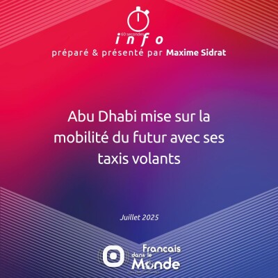 Abu Dhabi mise sur la mobilité du futur avec ses taxis volants cover