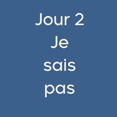 #CA2 Je sais pas cover