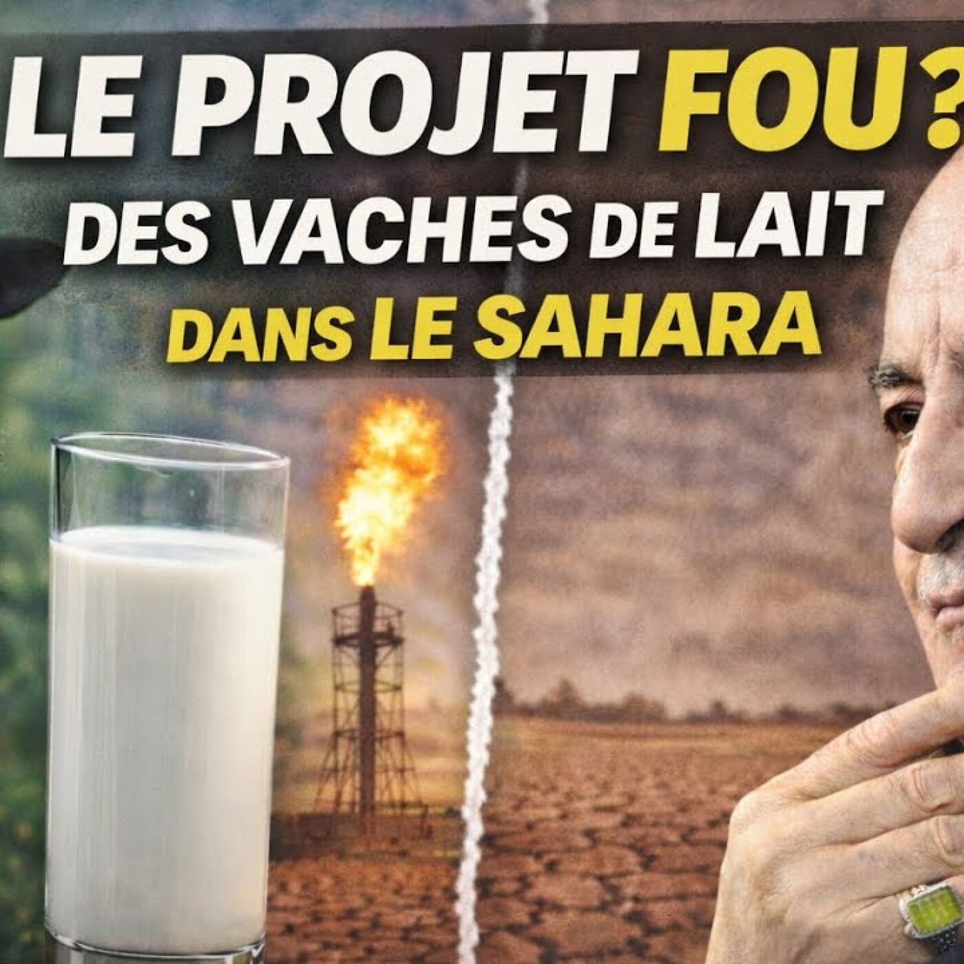Désert assoiffé, gaz brûlé : le mirage dangereux du projet laitier fou de Tebboune episode artwork
