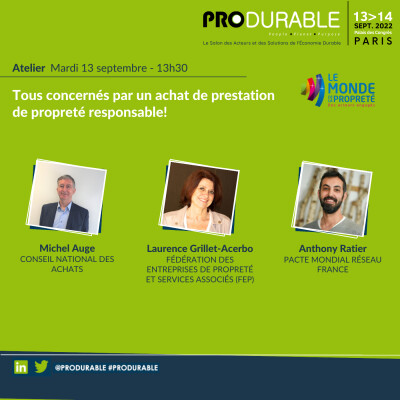 Fédération des Entreprises de Propreté - Tous concernés par un achat de prestation de propreté responsable ! cover