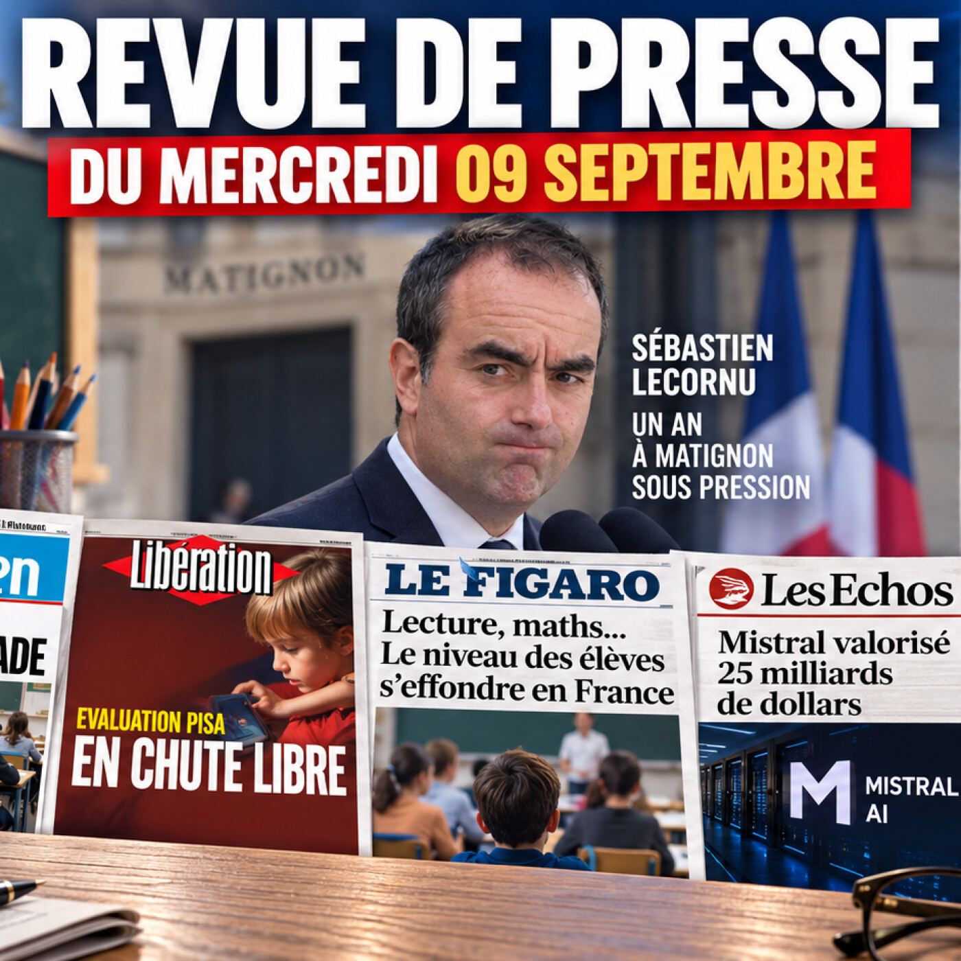 Revue de presse du 09 septembre episode artwork