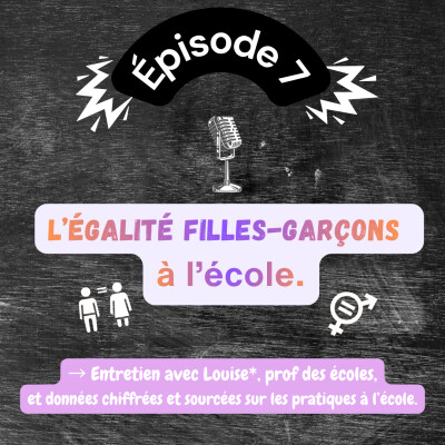 L'égalité filles-garçons à l'école cover
