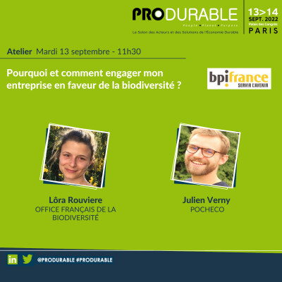 Bpifrance - Pourquoi et comment engager mon entreprise en faveur de la biodiversité ? cover