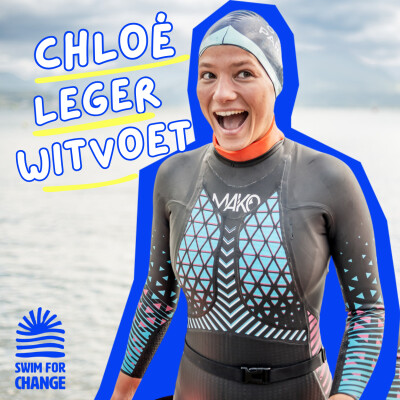 117. "Je vais traverser l'Atlantique à la nage" avec l'éco-aventurière Chloé Leger Witvoet (2/2) cover