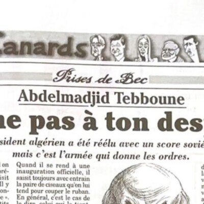"La marionnette et les lièvres" : le Canard Enchaîné dévoile la vrai visage du 2e mandat de Tebboune cover