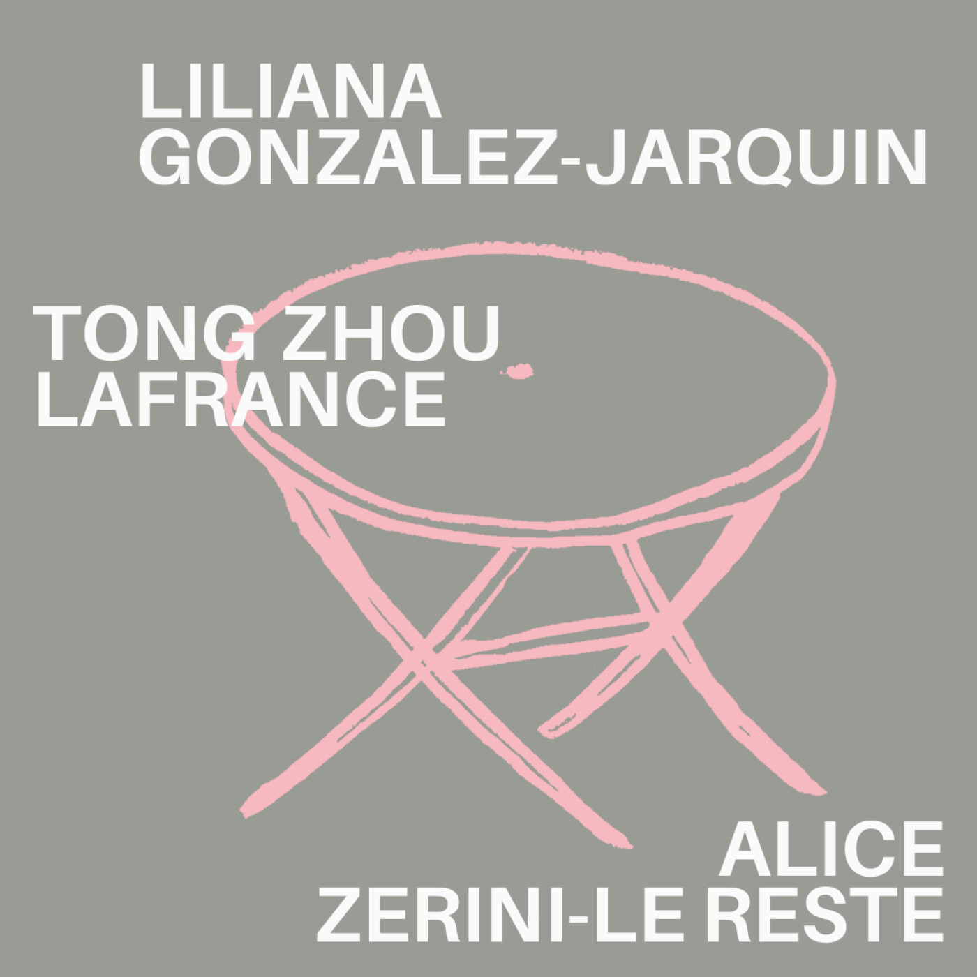 Croisements: Liliana Gonzalez-Jarquin, Tong Zhou Lafrance et Alice Zerini-Le Reste