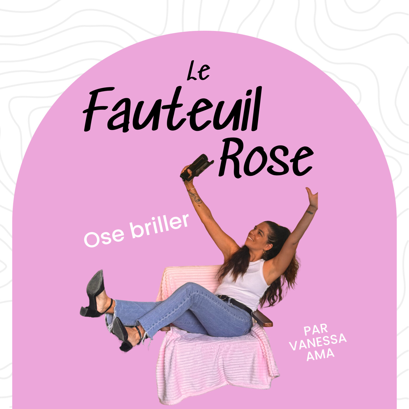 Le fauteuil rose