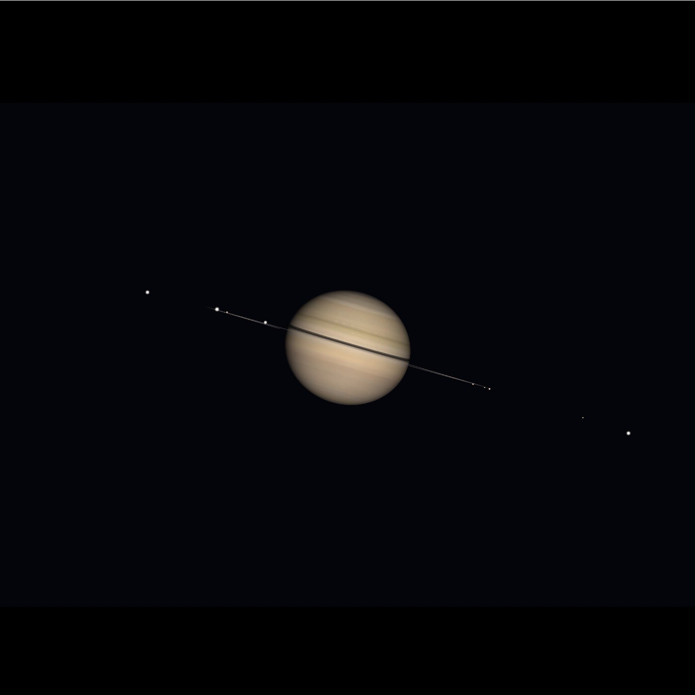 En novembre 2025, Jupiter se fige et Saturne perd ses anneaux