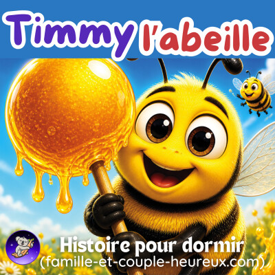 Timmy l’Abeille 🐝 | Histoire pour s'endormir 🌙 Conte enfant, Abeille & Animaux  | Patricia Histoires cover