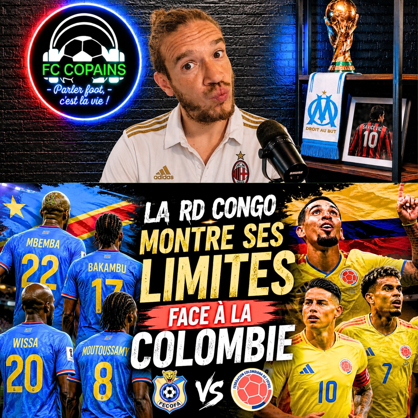 Débat Coupe du Monde 2026 - La RD Congo montre ses limites face à la Colombie