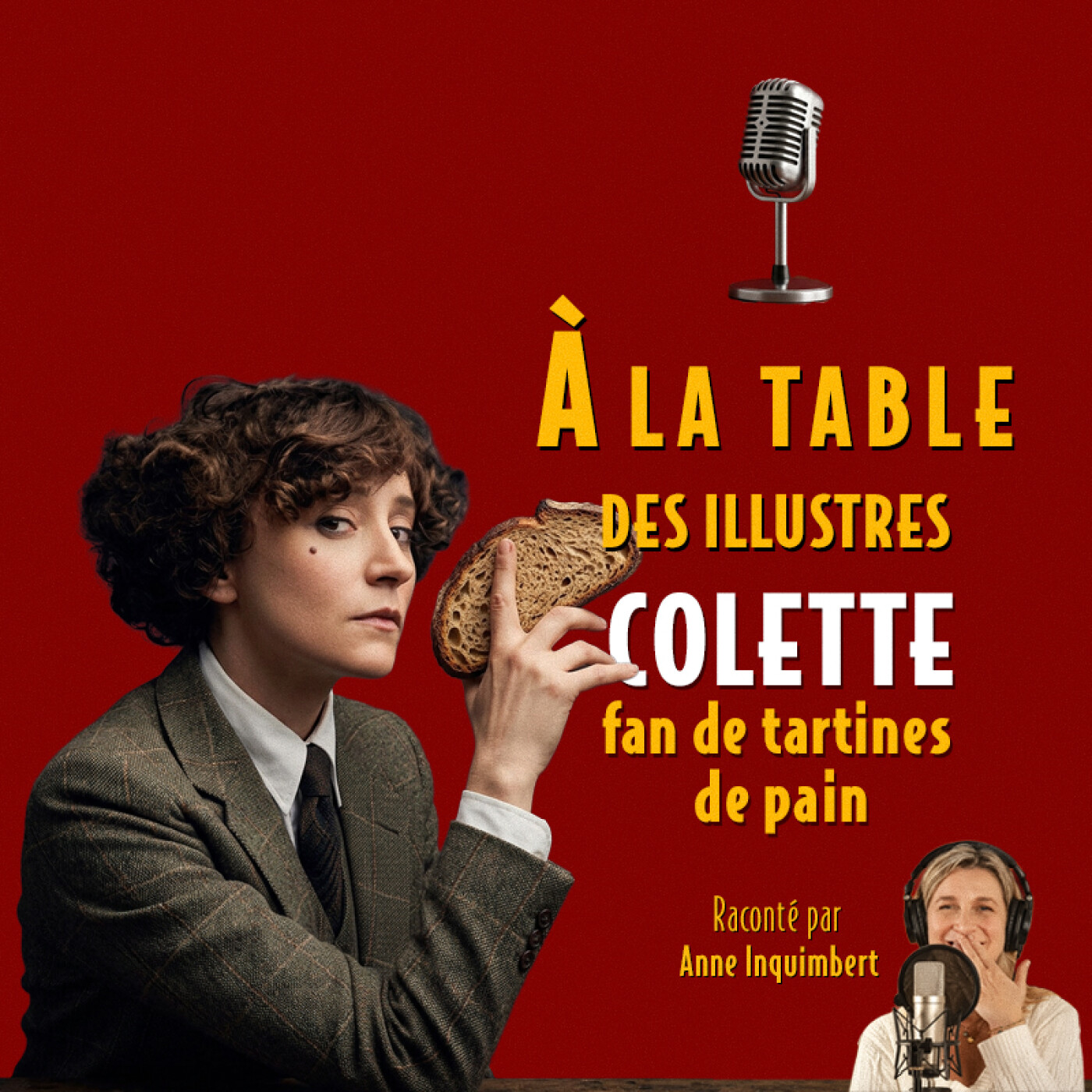 À la table de Colette, fan de tartines de pain - Podcast d'histoire et de gastronomie episode artwork