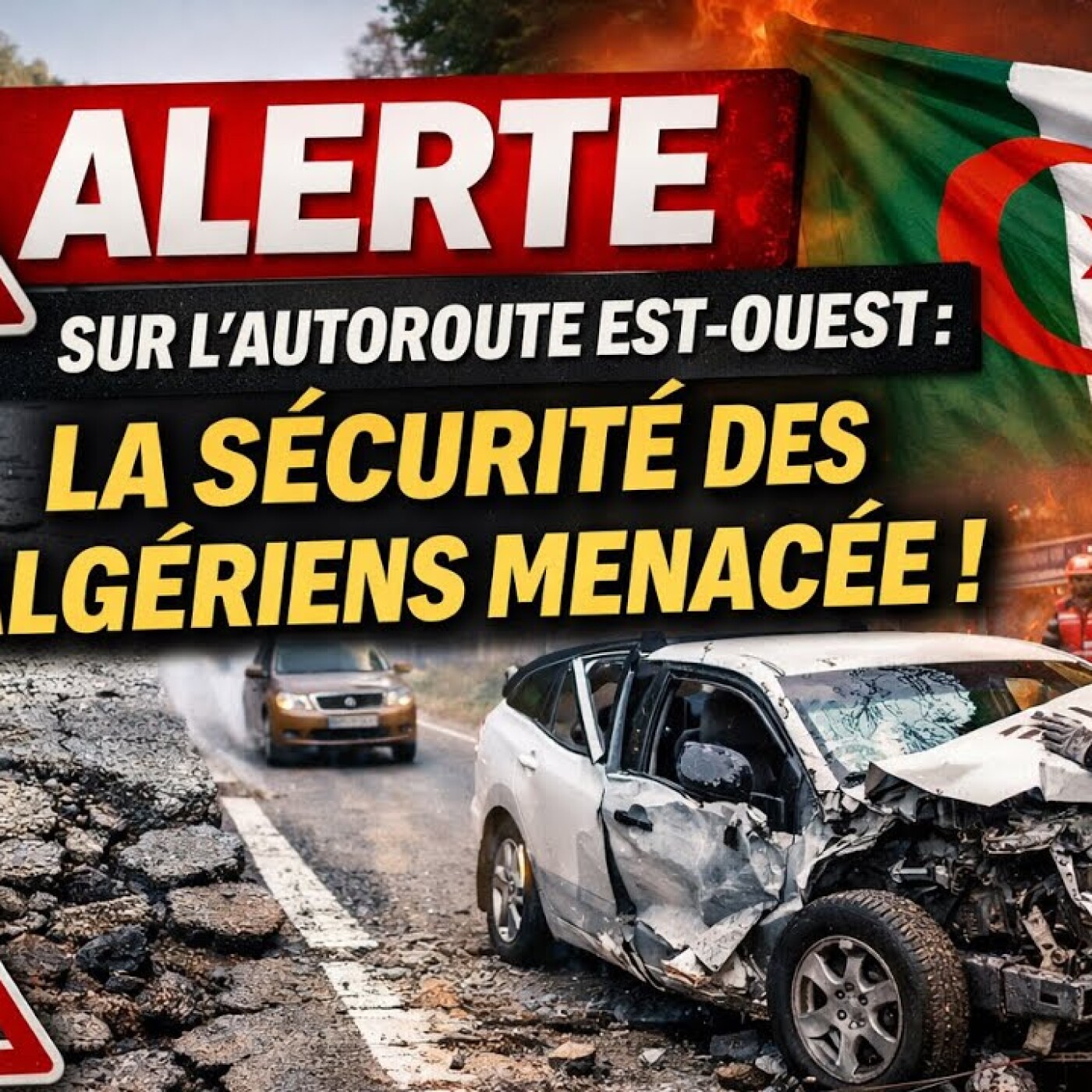 Alerte sur l’autoroute Est-Ouest : la sécurité des Algériens menacés episode artwork