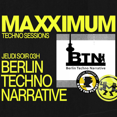 MAXXIMUM DJ'S : BERLIN TECHNO NARRATIVE cover