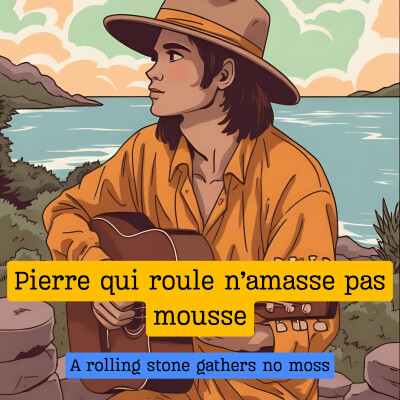 Pierre qui roule n'amasse pas mousse cover