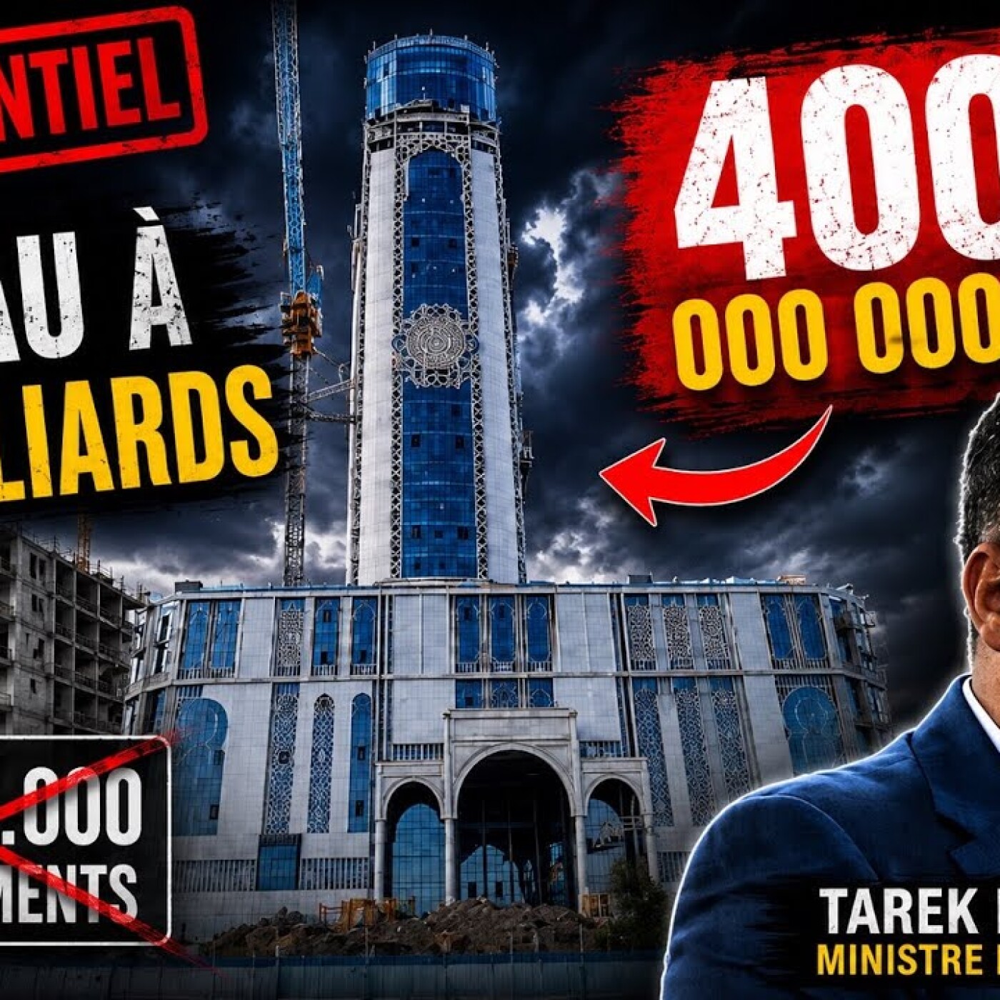 Exclusif. Comment 400 Millions d'€ ont disparu dans un seul bâtiment à… Alger ! episode artwork