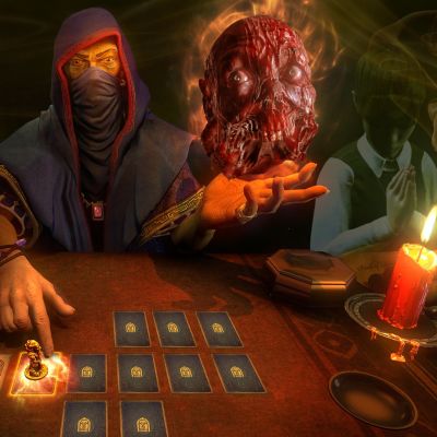 Papa, à quoi tu joues ? - 44 - Outlast 2 / Hand of Fate cover