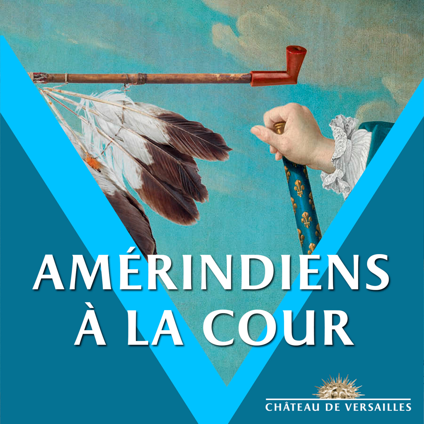 Visite des chefs amérindiens à la cour de Louis XV - Château de Versailles - 1725