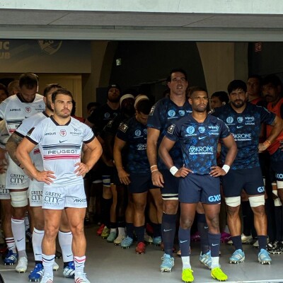 Micro trottoir - Match amical Aviron Bayonnais VS Stade Toulousain cover