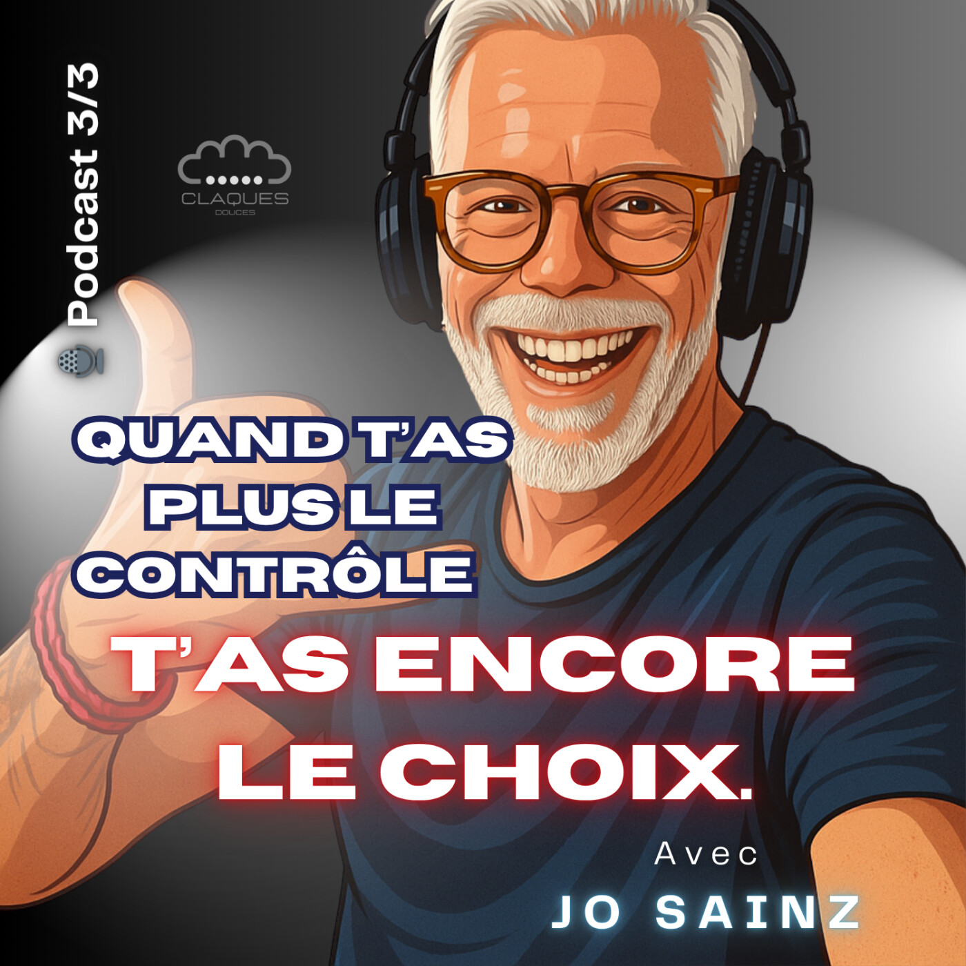 🎧 Podcast 3/3 – Les Claques Douces Titre : Quand t’as plus le contrôle… t’as encore le choix.