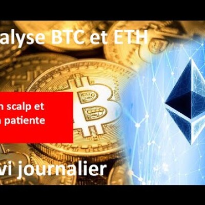 Analyse bitcoin et Ethereum: On valide un joli scalp et on se repositionne cover