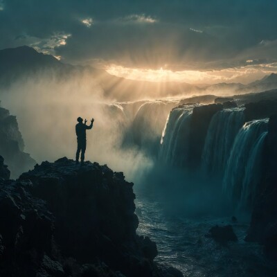 Psaume 42 : 8-11   Lumière et Tourmente : L'Espérance Spirituelle du Psalmiste cover