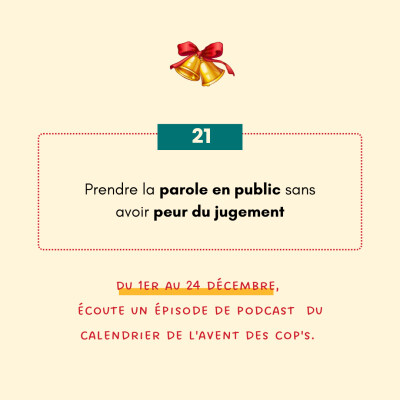 [21/24] Prendre la parole en public sans avoir peur du jugement cover