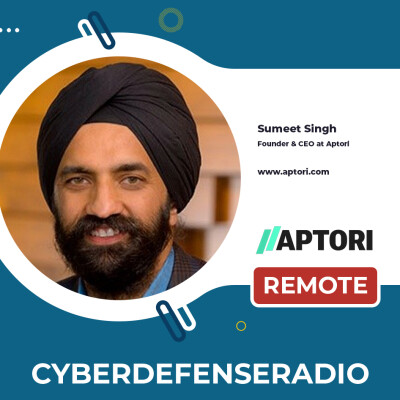 Cyber Defense Radio – Sumeet Singh – Founder and CEO – Aptori – Hotseat Podcast – 2026 cover