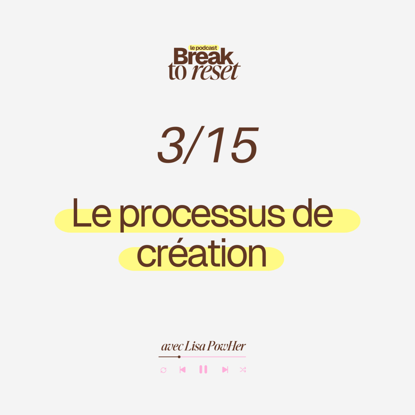3/15 : Des fois je me demande pourquoi je fais ça, et puis ça passe (processus de création) 3/15 : Des fois je me demande pourquoi je fais ça, et puis ça passe (processus de création)