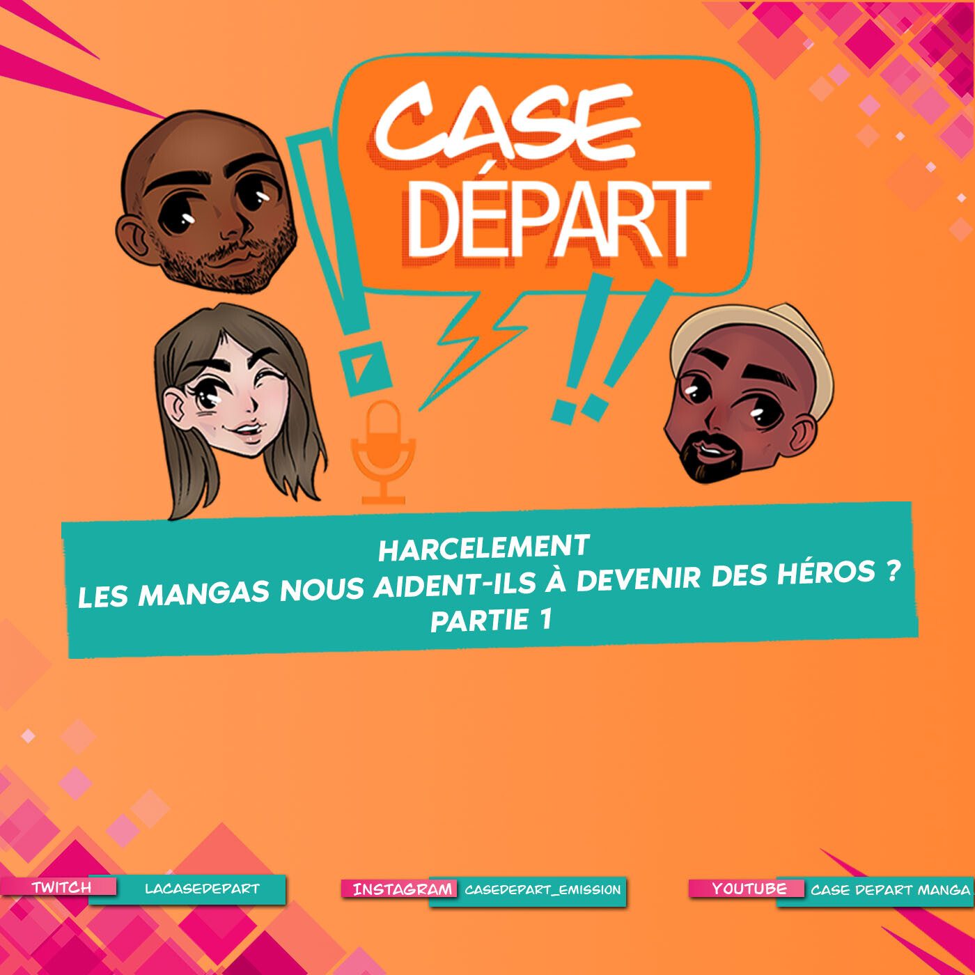 Case Départ - Le podcast manga et développement personnel