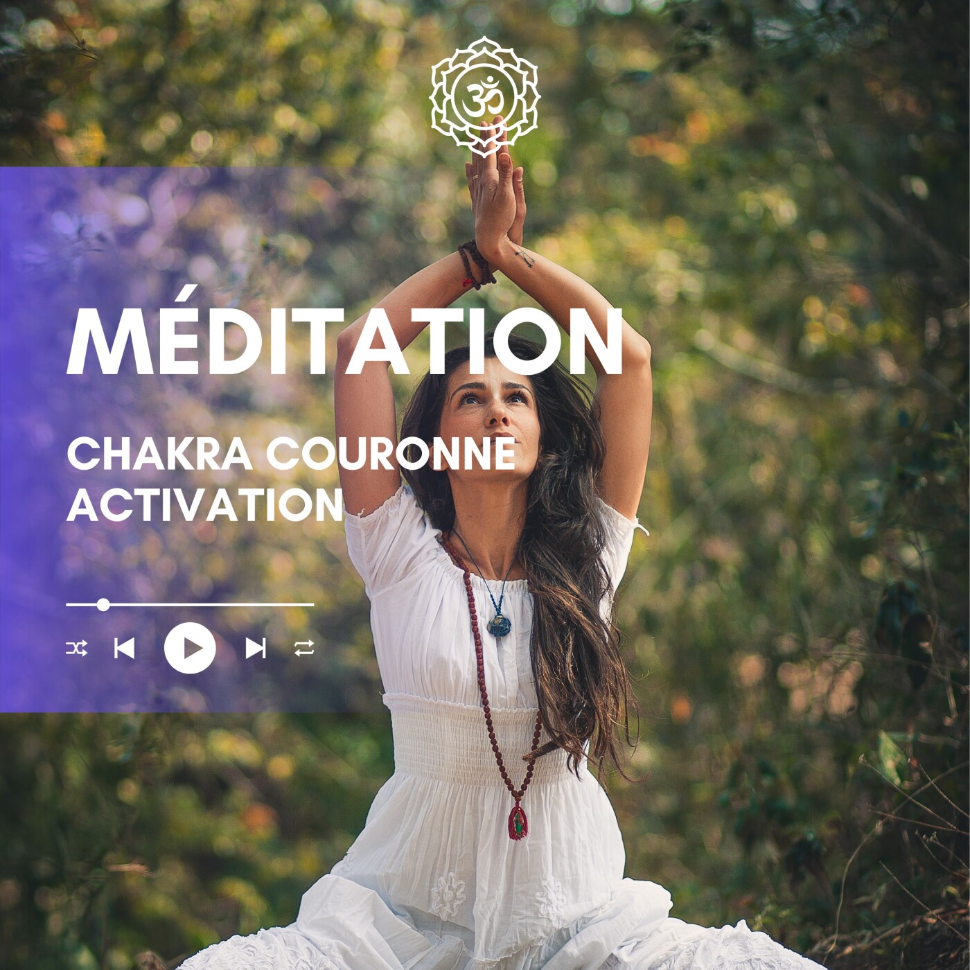 💜 CHAKRA COURONNE (Sahasrara) Meditation energetique🌟#meditationenergetique #ChakraCouronne episode artwork