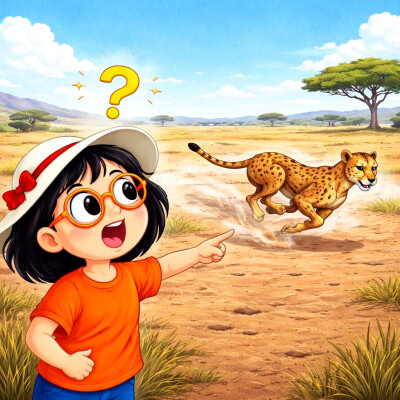 Pourquoi les guépards courent vite mais pas longtemps ? cover