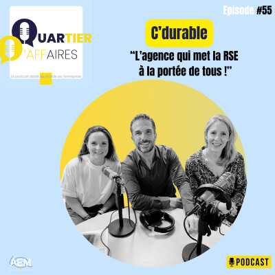 #E55 - C'durable : l'agence qui met la RSE à la portée de tous ! cover