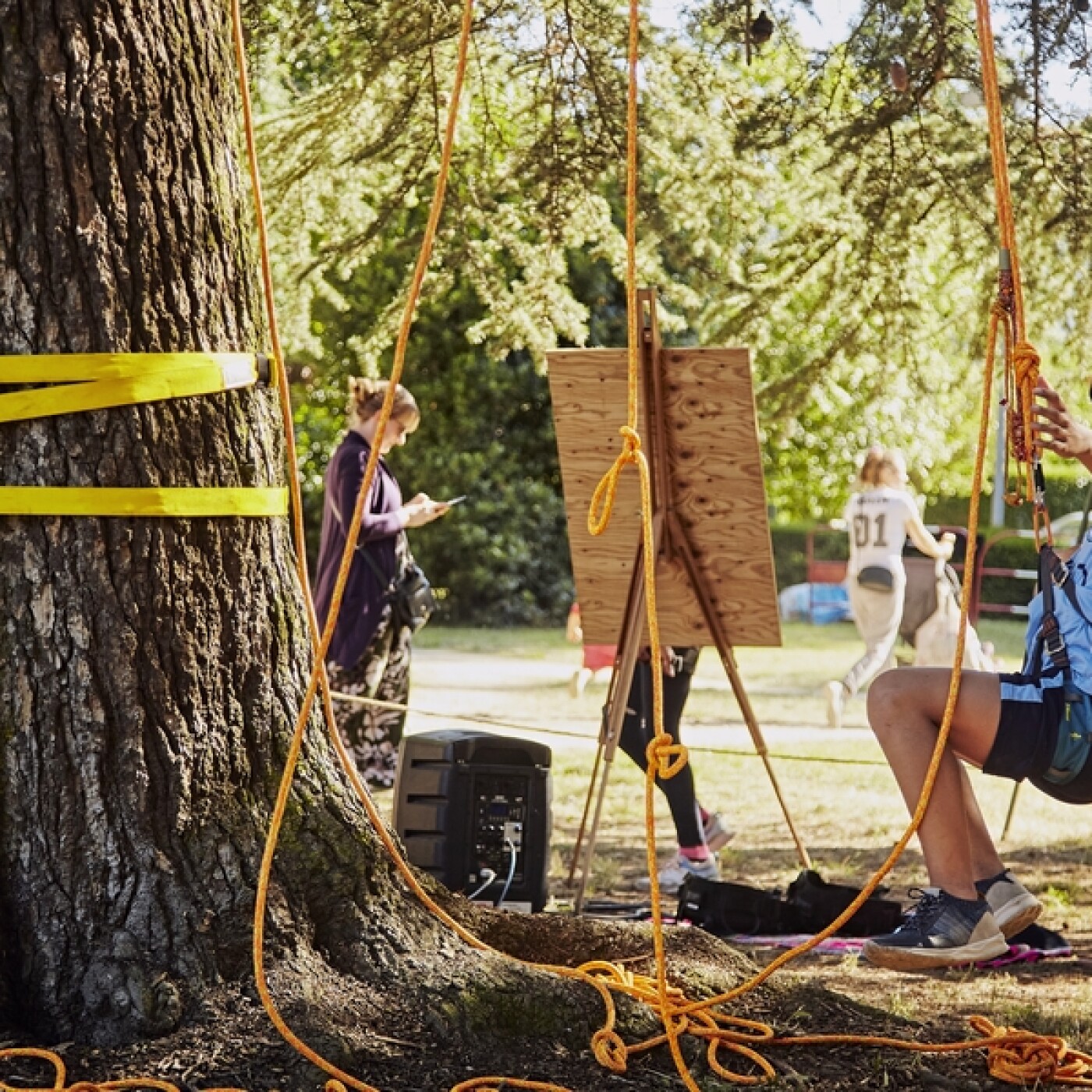 [Comment éduquer à la nature ? #3] La terre vue du ciel : mandalas et grimpe d'arbres