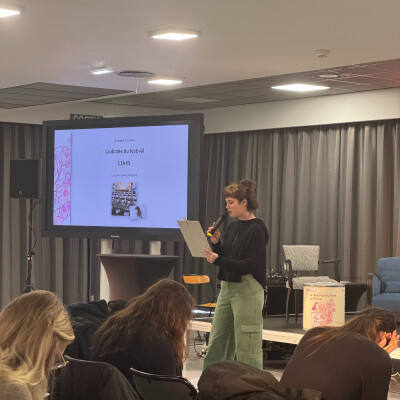 Sylvie Pérenne, de l'ostéopathie au ring littéraire cover