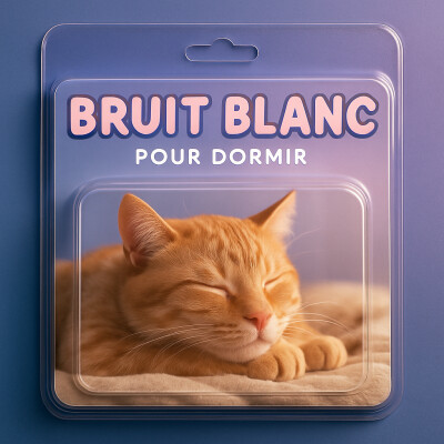 1 H ASMR pour DORMIR 🐈 Ronronnement de chat pour vous accompagner vers un sommeil profond | Bruit blanc contre l'insomnie cover