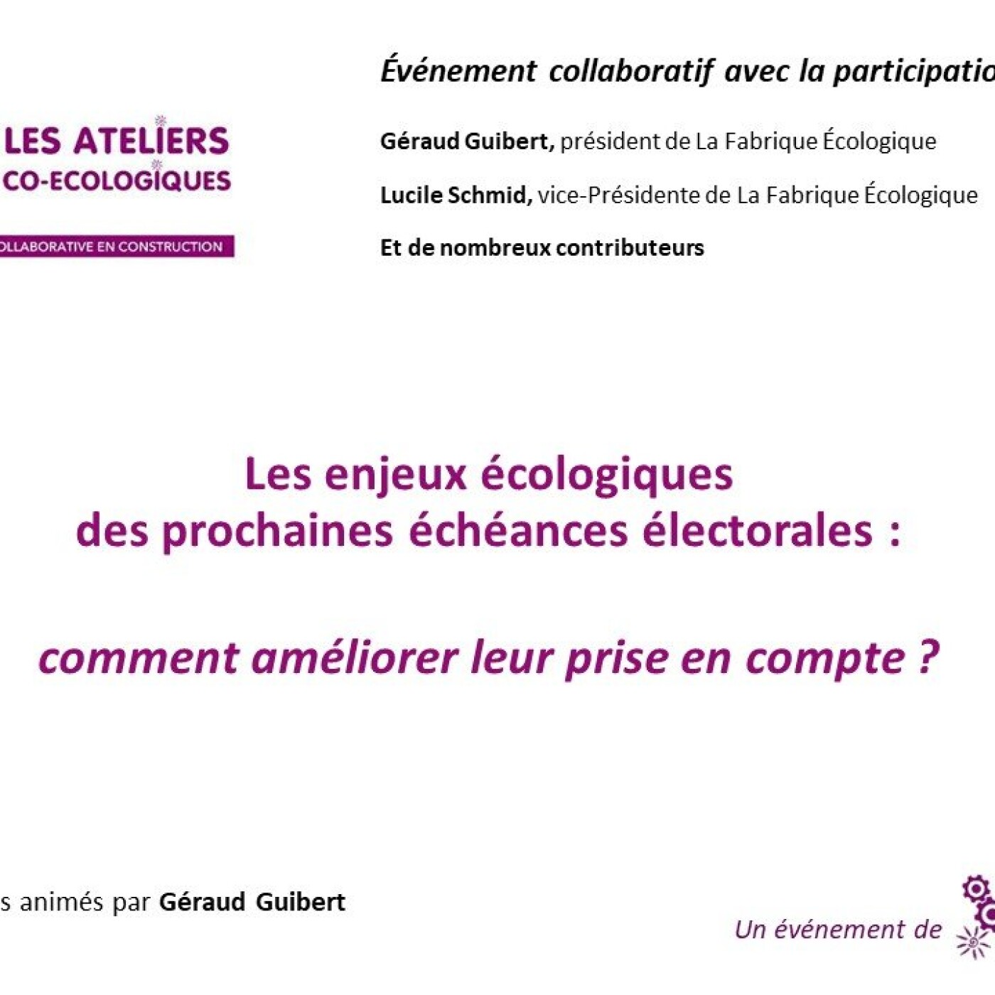 La Fabrique Ecologique
