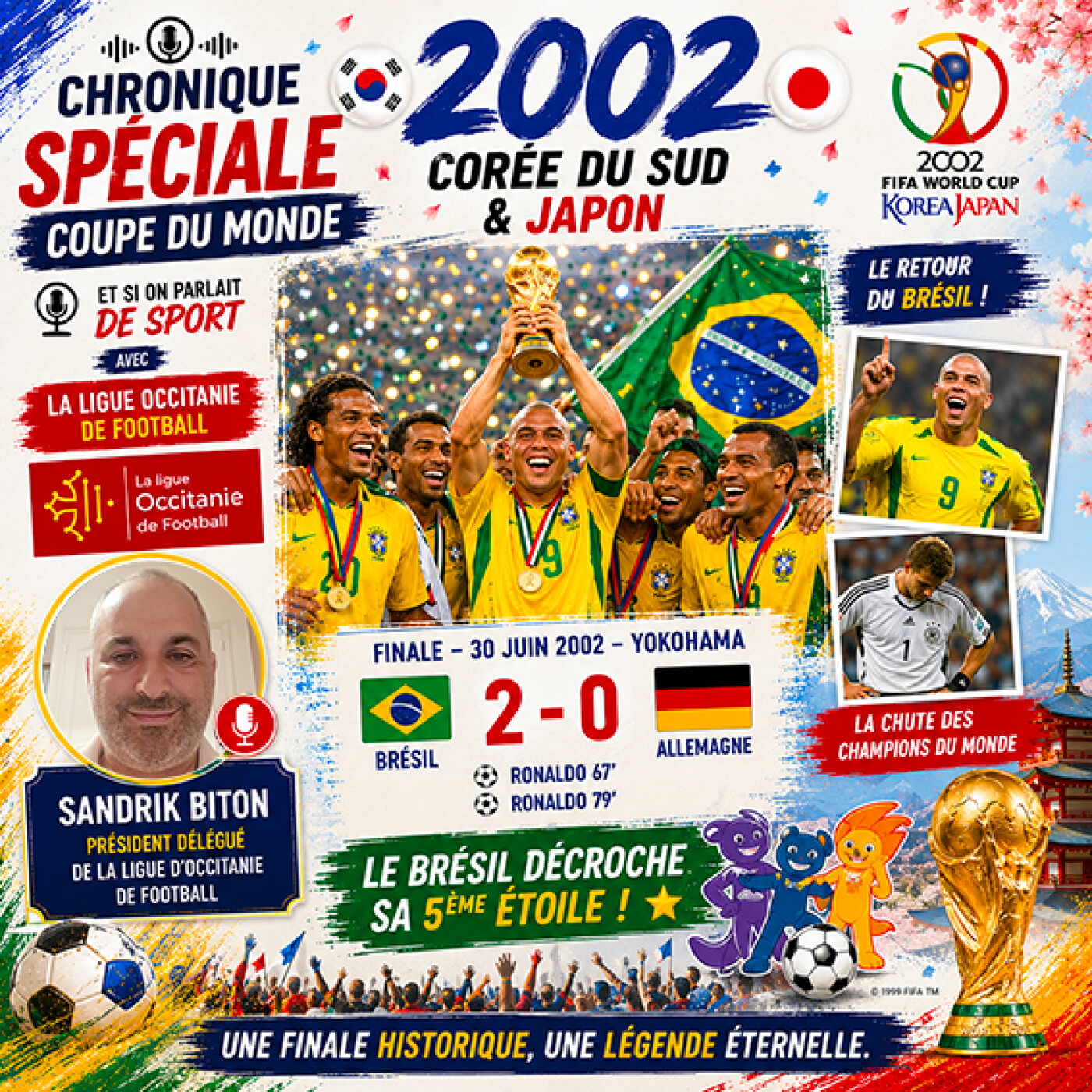 Chronique spéciale Coupe du Monde de Football N°17 - 2002 Corée du Sud et Japon episode artwork