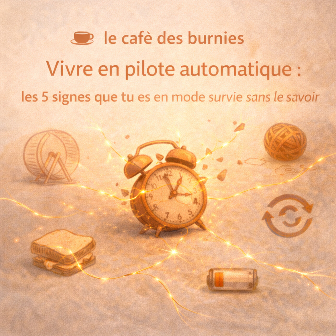 EP 149 VIVRE EN PILOTE AUTOMATIQUE : LES 5 SIGNES QUE TU ES EN MODE SURVIE SANS LE SAVOIR