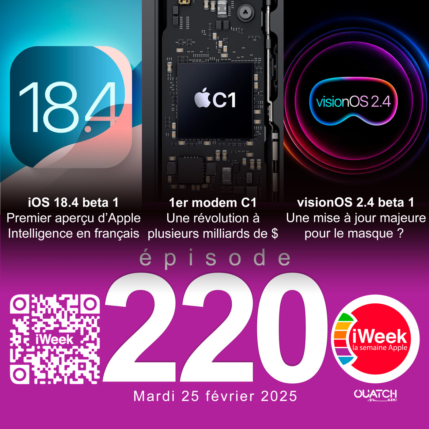 cover of episode iOS 18.4 beta : Apple Intelligence en France et en français | Tout sur le C1