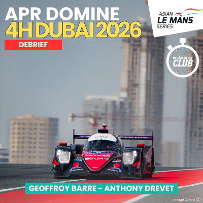 Algarve Pro Racing s'adjuge les 4 Heures de Dubaï (par 2 fois) - Debrief Asian Le Mans Series cover