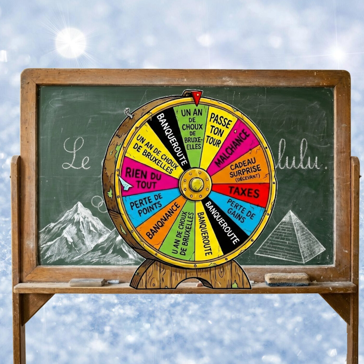 Graillon à la Roue de L'Infortune | l'Autodérision