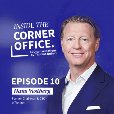 Inside the Corner Office | #10 Hans Vestberg - Former Chairman & CEO of Verizon cover