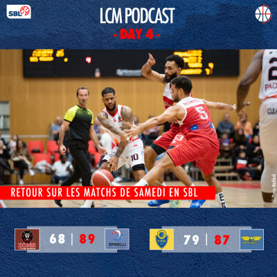 SBL - Day 4 : Genève vs Massagno & Vevey vs Starwings cover