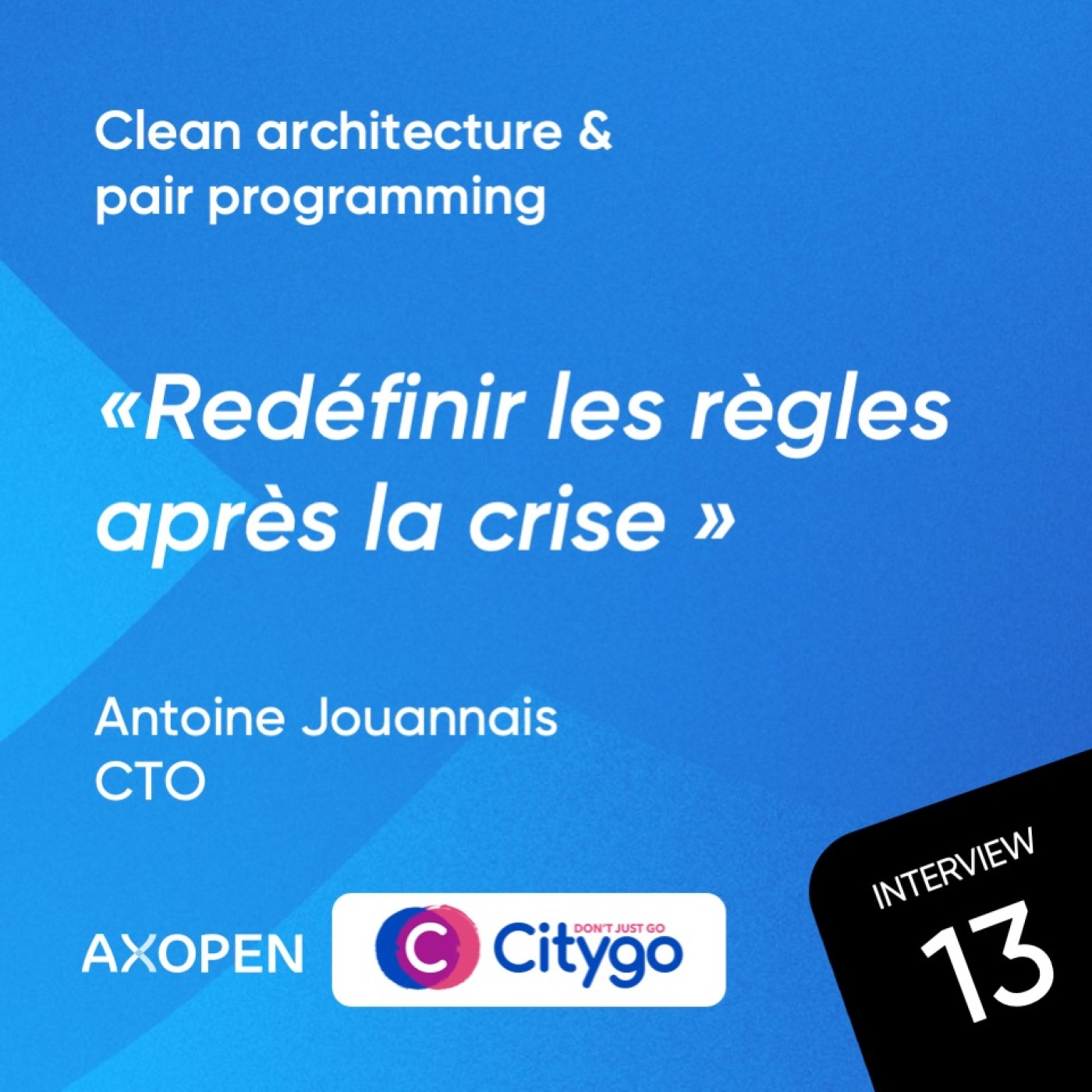 Redéfinir les règles après la crise : l’expérience de Citygo