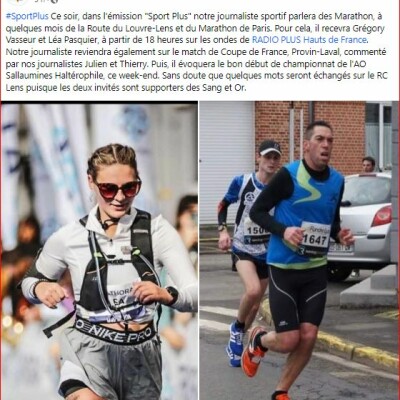 SPORT PLUS SPECIAL RUNNING ET MARATHON cover