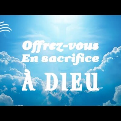 Écoute : Parole et Évangile du jour | Lundi 23 mai • Comment offrir un sacrifice à Dieu cover