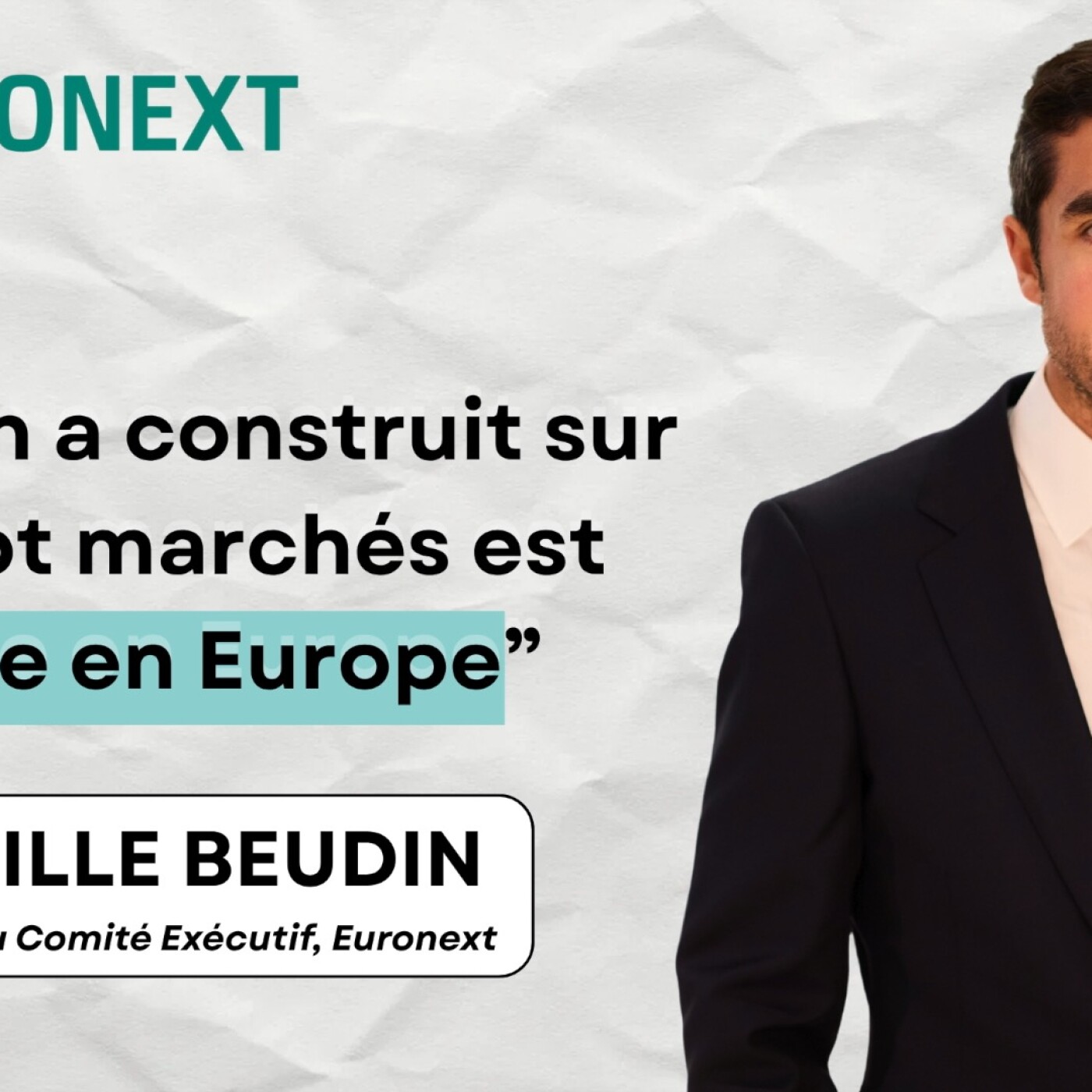 Il pilote les deals qui redessinent la finance européenne