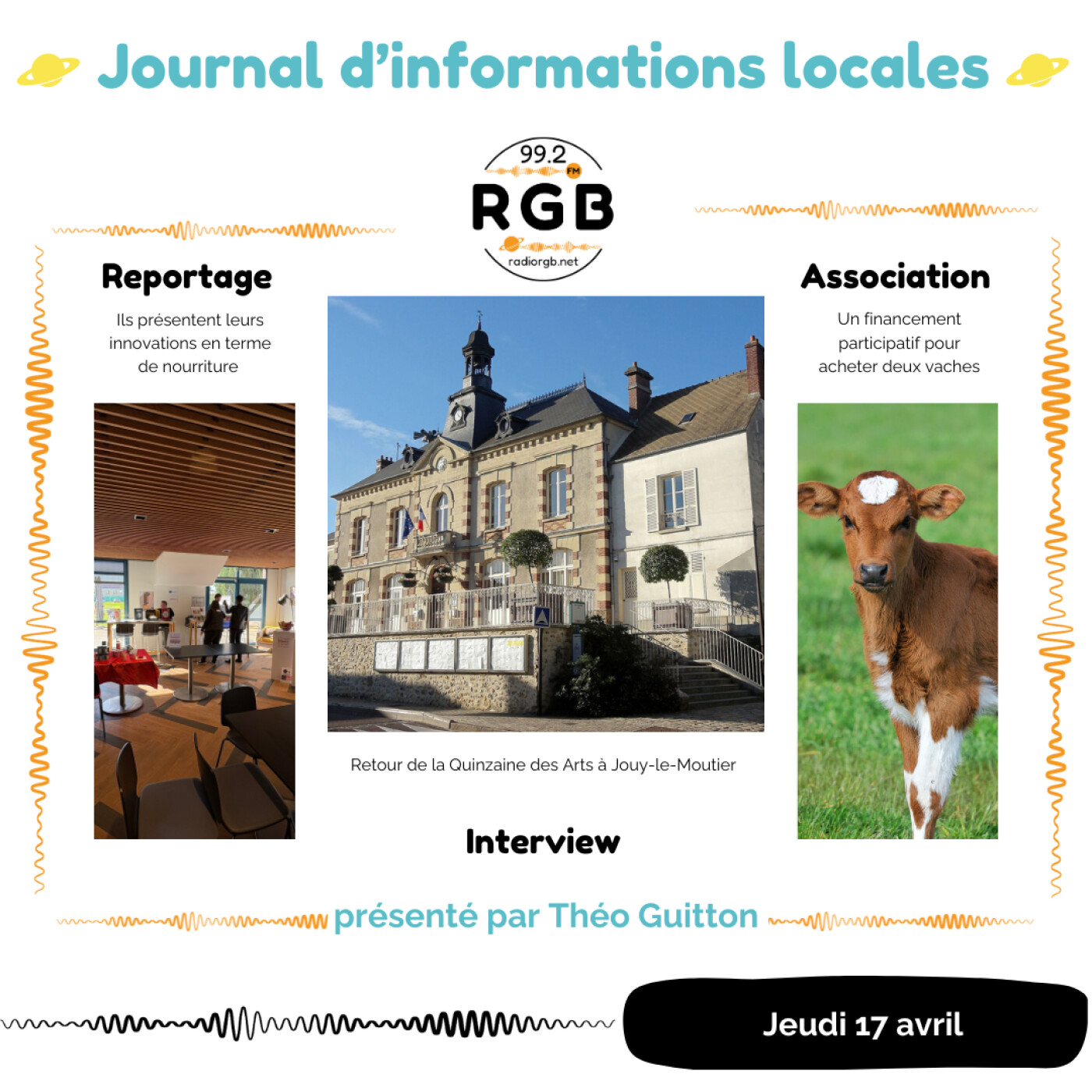 Le journal d\'informations locales - Radio RGB Cergy-Pontoise